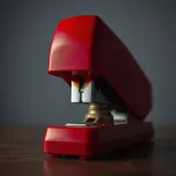 Single Firm Stapler Clunk sound effect artwork