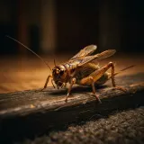 Single Cricket in a Quiet House sound effect artwork