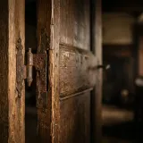 Creaking Wooden Door Swing sound effect artwork
