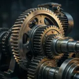 Spinning Machine Gears Whir sound effect artwork