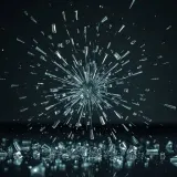 Multiple Bullet Impacts Shattering Glass Indoors sound effect artwork