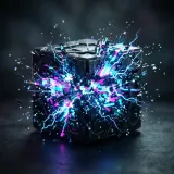 Glitch Impact with Digital Crackle sound effect artwork