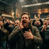 Rowdy Indoor Crowd Applause and Boos sound effect artwork