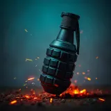 Close Grenade Concussive Blast sound effect artwork