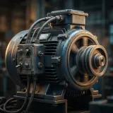 Industrial Electric Motor Spin Cycles sound effect artwork