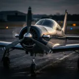 Piston Prop Plane Taxi and Shut Down sound effect artwork
