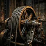 Vintage Elevator Ride Mechanics sound effect artwork