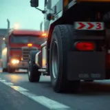 Distant Heavy Vehicle Brake Squeal sound effect artwork