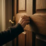 Gentle Bedroom Door Knock sound effect artwork