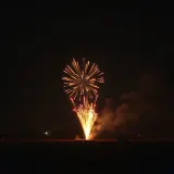 Distant Fireworks Exploding with Crackling Tails sound effect artwork