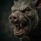 Angry Monster Growl and Sniff sound effect artwork