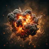 Deep Distant Explosion Boom sound effect artwork
