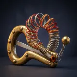 Cartoon Jaw Harp Boing sound effect artwork