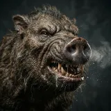Wet Snorting Beast Growl sound effect artwork