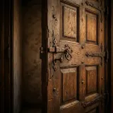 Antique Wooden Door Open and Close sound effect artwork