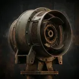 Vintage Air Raid Siren Steady Tone sound effect artwork