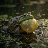 Pond Frog Croaking Ambience Loop sound effect artwork