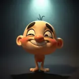Mischievous Cartoon Snicker Giggle sound effect artwork