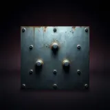 Hard Sheet Metal Clunks and Rattles sound effect artwork