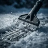 Short Snow Scrape Crunch sound effect artwork