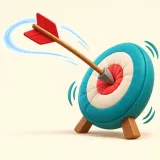 Stylized thumbnail for Cartoon Arrow Whistling Flight and Boing Impact