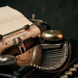 Manual Typewriter Sentence and Carriage Bell sound effect artwork
