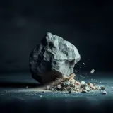 Heavy Rock Impact with Scattering Debris sound effect artwork