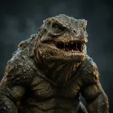 Short Reptilian Creature Grunt sound effect artwork