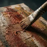 Dry Paint Brush Strokes on Canvas sound effect artwork