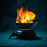 Camp Stove Pop and Hiss sound effect artwork