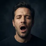 Tired Male Yawn with Sigh sound effect artwork