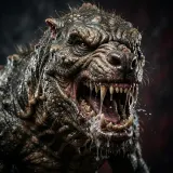 Angry Monster Gurgling Growl sound effect artwork