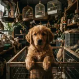 Pet Shop Ambience with Birds and Dogs sound effect artwork