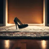 High Heel Shoes Dropping on Rug sound effect artwork