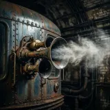 Vintage Subway Train Horn Blast sound effect artwork