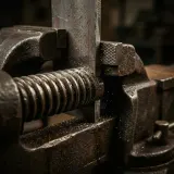 Metal Vice Tightening Grind sound effect artwork