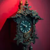 Mechanical Cuckoo Clock Chiming Four Times sound effect artwork