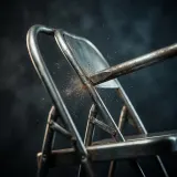 Folding Chair Metal Clank sound effect artwork