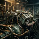 Tugboat Engine Room Idle sound effect artwork