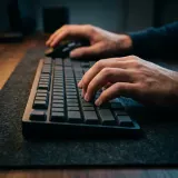 Office Keyboard Typing with Mouse Clicks sound effect artwork