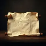 Parchment Scroll Unrolling Crackle sound effect artwork