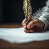 Quill Writing on Parchment sound effect artwork