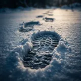 Footsteps Crunching in Snow sound effect artwork