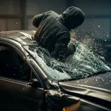 Body Falls onto Car with Glass Smash sound effect artwork