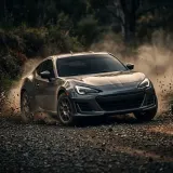 Car Gravel Approach Turn and Pass sound effect artwork