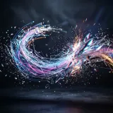 Panning Digital Glitch Swoosh sound effect artwork