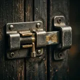 Metal Door Latch Unlock and Release sound effect artwork