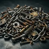 Loose Metal Hardware Rattle sound effect artwork