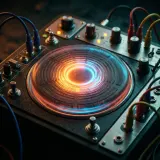 Plucky Electronic Synth Drum Hit sound effect artwork