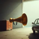 Strange Buzzy Comic Ahooga Horn Bursts sound effect artwork
